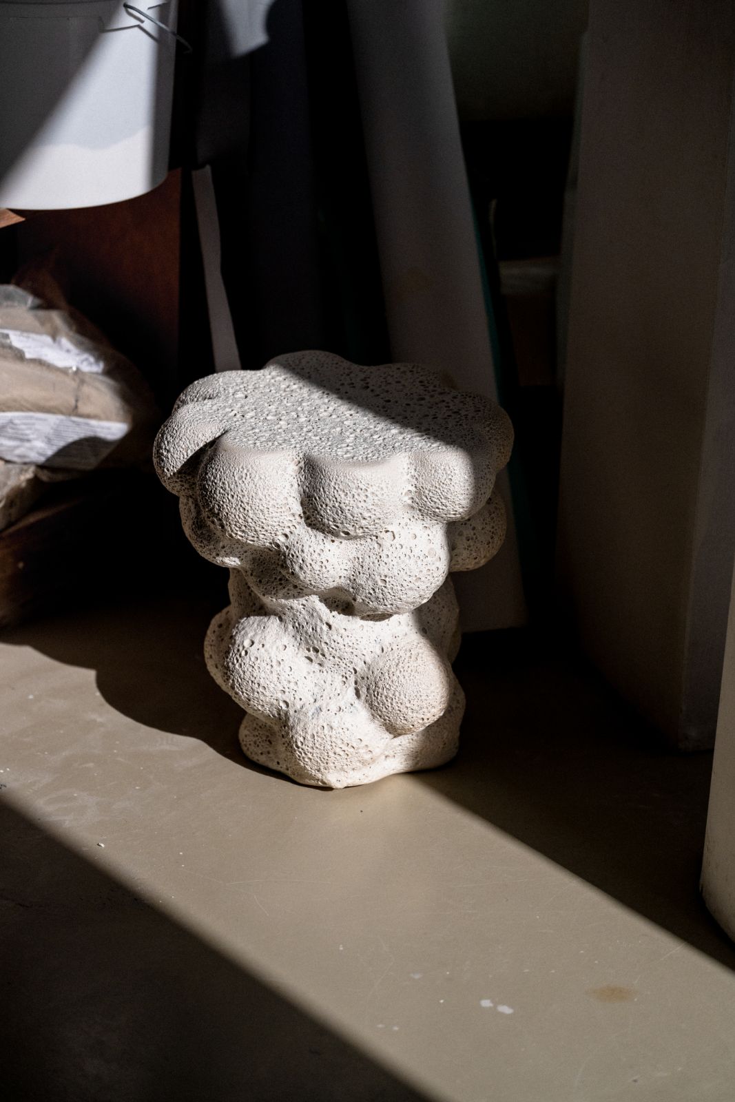 Les Ancêtres I - Ceramics Stool