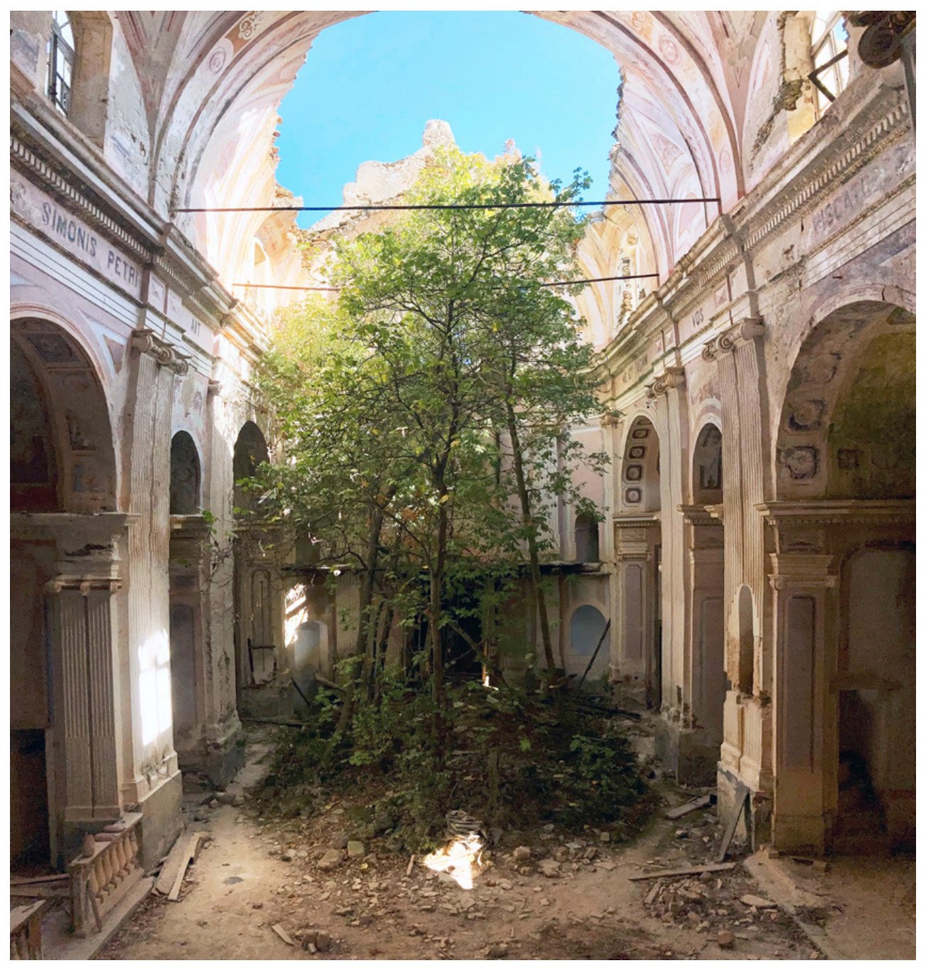 Les ruines majestueuses